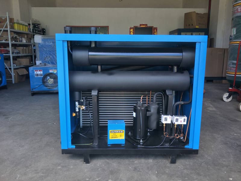 冷凍式干燥機的換熱原理及冷干機主要部件原理